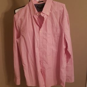 Banana Republic pastel pink button down